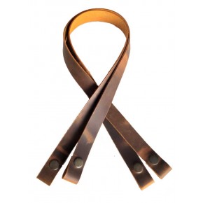 Çanta Aksesuar Gerçek Deri Crazy Oil Çıtçıtlı Sap