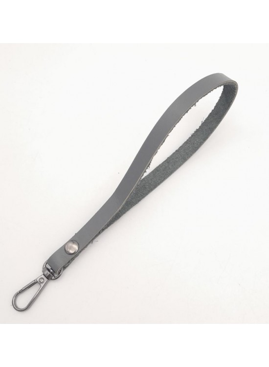 Çanta Aksesuar Gerçek Deri Gri Renk Elcik Füme Metalli Çanta Aksesuar Gerçek Deri Gri Renk Elcik Füme Metalli