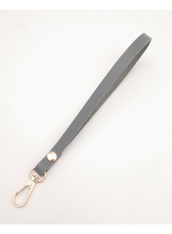 Çanta Aksesuar Gerçek Deri Gri Renk Elcik Light Gold Metalli Çanta Aksesuar Gerçek Deri Gri Renk Elcik Light Gold Metalli