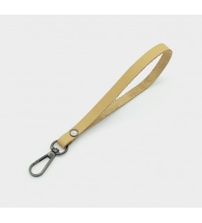 Çanta Aksesuar Gerçek Deri Ham Doğal Renk Elcik Füme Metalli