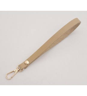 Çanta Aksesuar Gerçek Deri Ham Doğal Renk Elcik Light Gold Metalli