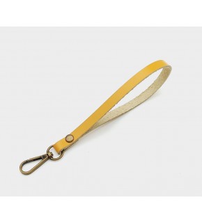 Çanta Aksesuar Gerçek Deri Hardal Renk Elcik Antik Metalli