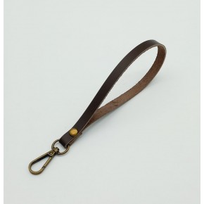 Çanta Aksesuar Gerçek Deri Kahverengi Renk Elcik Antik Metalli