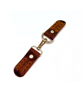 Çanta Aksesuar Gerçek Deri Kancalı Böce (Kilit) Crazy Oil Hardal Sarı  Renk Light Gold Metalli