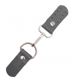 Çanta Aksesuar Gerçek Deri Kancalı Böce (Kilit) Gri Renk Gümüş Metalli