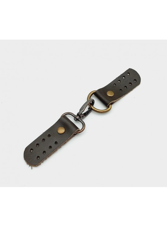 Çanta Aksesuar Gerçek Deri Kancalı Böce (Kilit) Kahverengi Antik Metalli Çanta Aksesuar Gerçek Deri Kancalı Böce (Kilit) Kahverengi Antik Metalli