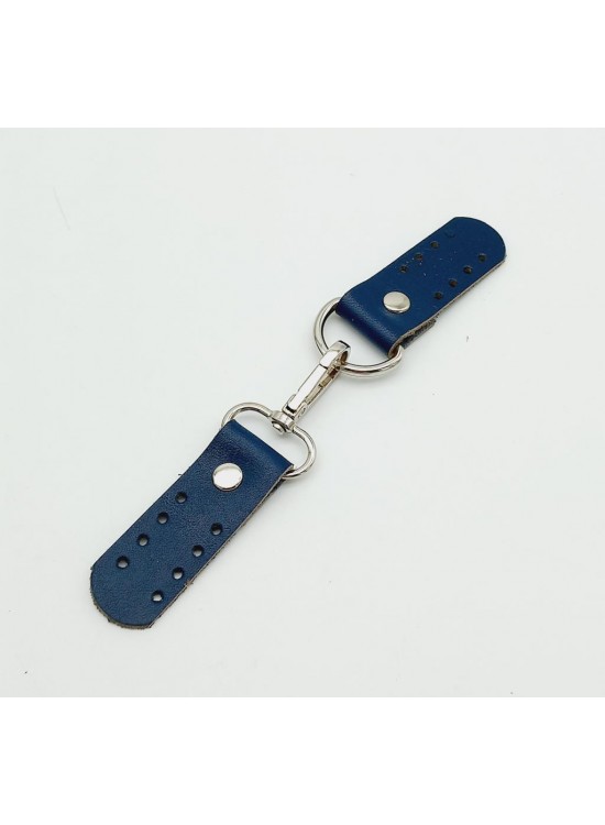 Çanta Aksesuar Gerçek Deri Kancalı Böce (Kilit) Lacivert Gümüş Metalli Çanta Aksesuar Gerçek Deri Kancalı Böce (Kilit) Lacivert Gümüş Metalli