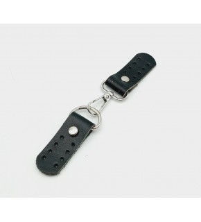 Çanta Aksesuar Gerçek Deri Kancalı Böce (Kilit) Siyah Gümüş Metalli