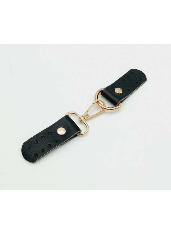 Çanta Aksesuar Gerçek Deri Kancalı Böce (Kilit) Siyah Light Gold Metalli Çanta Aksesuar Gerçek Deri Kancalı Böce (Kilit) Siyah Light Gold Metalli