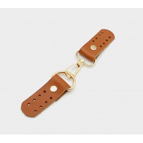 Çanta Aksesuar Gerçek Deri Kancalı Böce (Kilit) Taba Light Gold Metalli