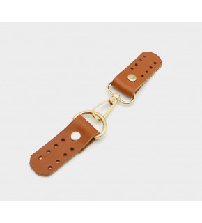 Çanta Aksesuar Gerçek Deri Kancalı Böce (Kilit) Taba Light Gold Metalli