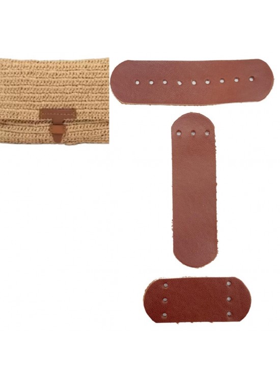 Çanta Aksesuar Gerçek Deri Kilit Set Kızıl Kahve Renk Çanta Aksesuar Gerçek Deri Kilit Set Kızıl Kahve Renk