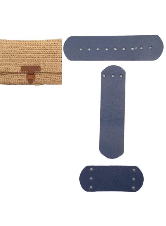 Çanta Aksesuar Gerçek Deri Kilit Set Lacivert Renk Çanta Aksesuar Gerçek Deri Kilit Set Lacivert Renk