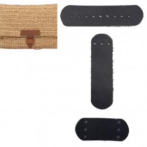 Çanta Aksesuar Gerçek Deri Kilit Set Siyah Renk