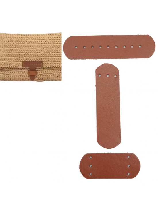 Çanta Aksesuar Gerçek Deri Kilit Set Taba Renk Çanta Aksesuar Gerçek Deri Kilit Set Taba Renk