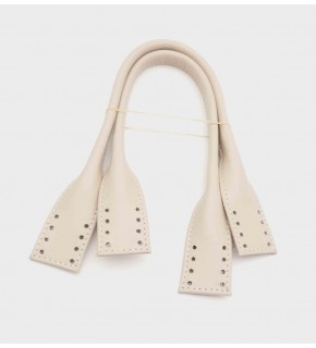 Çanta Aksesuar Gerçek Deri Kısa Pelikan Model Çanta Sapı Bej Renk