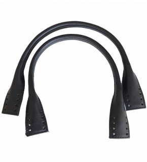 Çanta Aksesuar Gerçek Deri Kısa Pelikan Model Çanta Sapı Siyah Renk