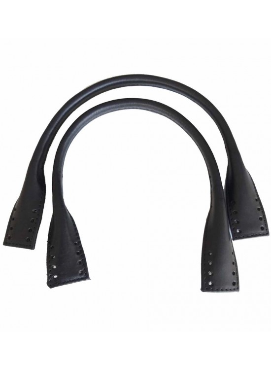 Çanta Aksesuar Gerçek Deri Kısa Pelikan Model Çanta Sapı Siyah Renk