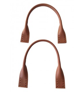 Çanta Aksesuar Gerçek Deri Kısa Pelikan Model Çanta Sapı Taba Renk