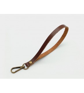 Çanta Aksesuar Gerçek Deri Kızıl Kahve Renk Elcik Antik Metalli