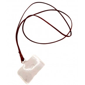 Çanta Aksesuar Gerçek Deri Kızıl Taba Renk Telefon Boyun Askısı, Telefon Zinciri, Telefon Askısı, Tüm Telefon Kılıfları İçin Uygundur