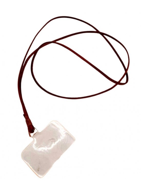 Çanta Aksesuar Gerçek Deri Kızıl Taba Renk Telefon Boyun Askısı, Telefon Zinciri, Telefon Askısı, Tüm Telefon Kılıfları İçin Uygundur