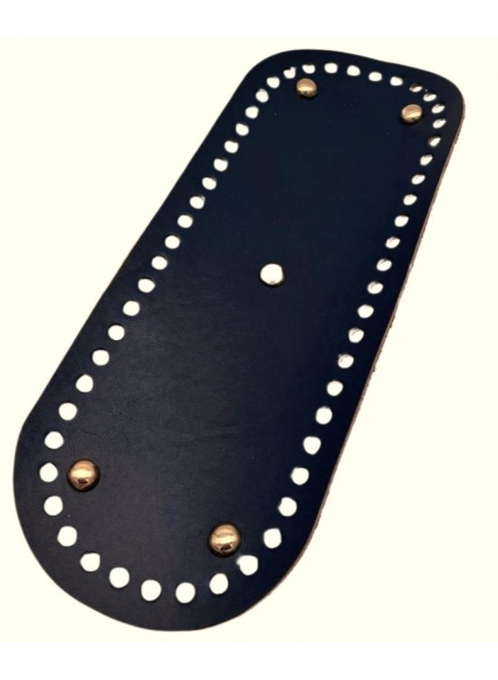 Çanta Aksesuar Gerçek Deri Lacivert 30X12 cm Oval Light Gold Metalli Çanta Tabanı Çanta Aksesuar Gerçek Deri Lacivert 30X12 cm Oval Light Gold Metalli Çanta Tabanı