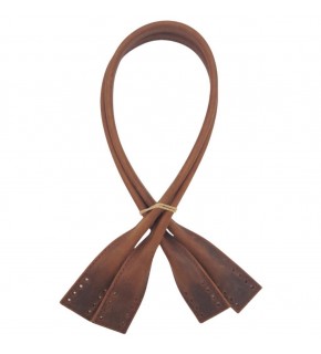 Çanta Aksesuar Gerçek Deri Pelikan Model Çanta Sapı Crazy Oil Hardal Sarı Renk