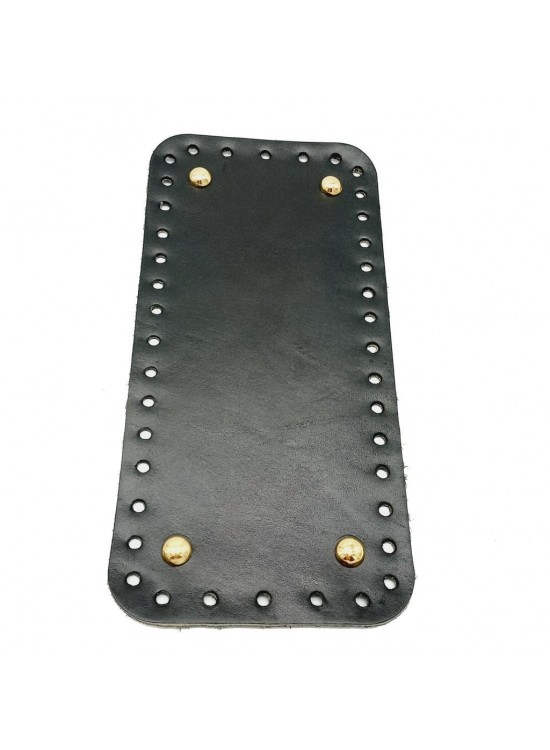 Çanta Aksesuar Gerçek Deri Siyah 25X12 cm Dikdörtgen Light Gold Metalli Çanta Tabanı Çanta Aksesuar Gerçek Deri Siyah 25X12 cm Dikdörtgen Light Gold Metalli Çanta Tabanı