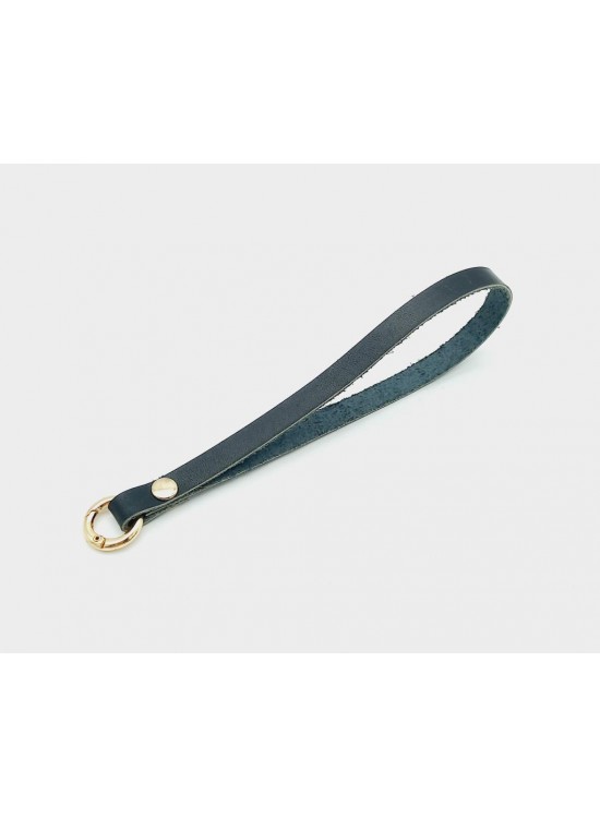 Çanta Aksesuar Gerçek Deri Siyah Renk Halkalı Elcik Light Gold Metalli Çanta Aksesuar Gerçek Deri Siyah Renk Halkalı Elcik Light Gold Metalli