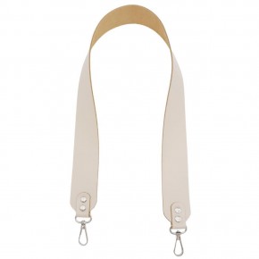 Çanta Aksesuar Gerçek Deri Snake Model Bej Renk Çanta Sapı Gümüş Metalli