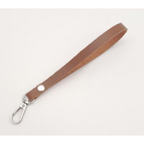 Çanta Aksesuar Gerçek Deri Sütlü Kahve Renk Elcik Gümüş Metalli