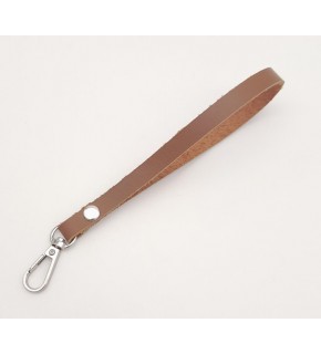 Çanta Aksesuar Gerçek Deri Sütlü Kahve Renk Elcik Gümüş Metalli