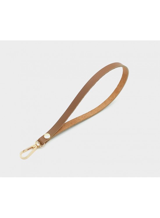 Çanta Aksesuar Gerçek Deri Sütlü Kahve Renk Elcik Light Gold Metalli Çanta Aksesuar Gerçek Deri Sütlü Kahve Renk Elcik Light Gold Metalli