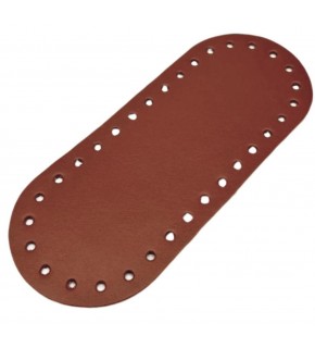 Çanta Aksesuar Gerçek Deri Taba 20x8 cm Oval Çanta Tabanı