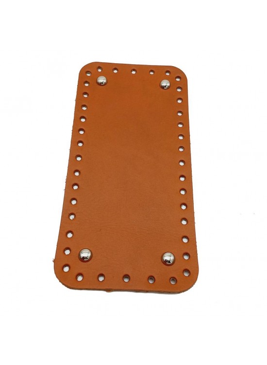 Çanta Aksesuar Gerçek Deri Taba 25X12 cm Dikdörtgen Gümüş Metalli Çanta Tabanı Çanta Aksesuar Gerçek Deri Taba 25X12 cm Dikdörtgen Gümüş Metalli Çanta Tabanı