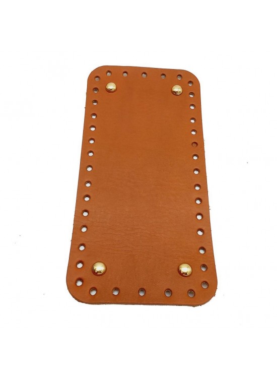 Çanta Aksesuar Gerçek Deri Taba 25X12 cm Dikdörtgen Light Gold Metalli Çanta Tabanı Çanta Aksesuar Gerçek Deri Taba 25X12 cm Dikdörtgen Light Gold Metalli Çanta Tabanı