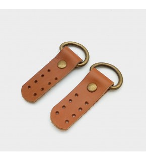 Çanta Aksesuar Gerçek Deri Taba Sapucu (Böce) Antik Metalli