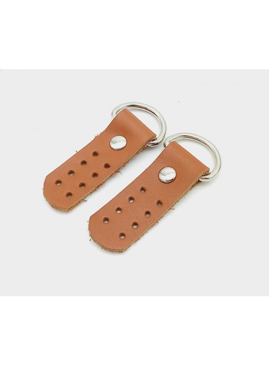 Çanta Aksesuar Gerçek Deri Taba Sapucu (Böce) Gümüş Metalli