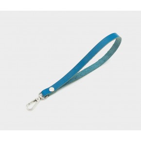 Çanta Aksesuar Gerçek Deri Turkuaz Renk Elcik Gümüş Metalli