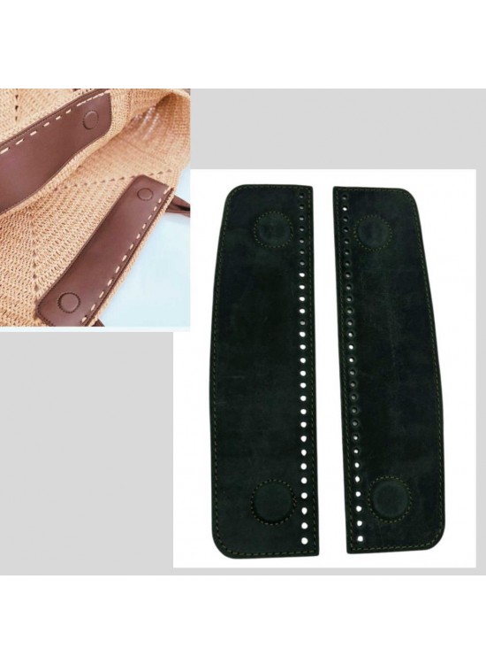 Çanta Aksesuar Gerçek Derili Gizli Mıknatıslı Çıtçıt  Crazy Yeşil