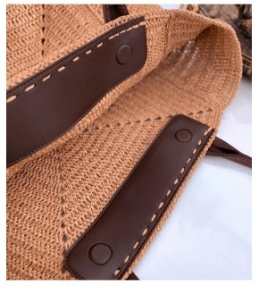 Çanta Aksesuar Gerçek Derili  Gizli Mıknatıslı Çıtçıt Koyu Kahve