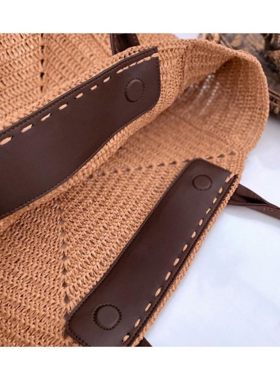 Çanta Aksesuar Gerçek Derili  Gizli Mıknatıslı Çıtçıt Koyu Kahve