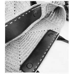 Çanta Aksesuar Gerçek Derili  Gizli Mıknatıslı Çıtçıt Siyah