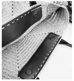 Çanta Aksesuar Gerçek Derili  Gizli Mıknatıslı Çıtçıt Siyah