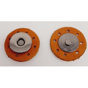 Çanta Aksesuar Gerçek Derili Mıknatıslı Çıtçıt Açık Taba Füme Metalli