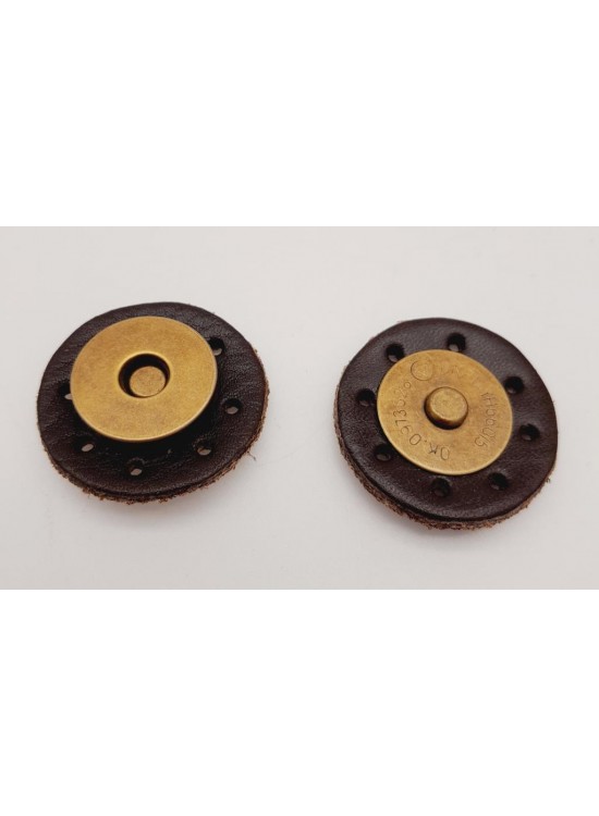 Çanta Aksesuar Gerçek Derili Mıknatıslı Çıtçıt Kahverengi Antik Metalli Çanta Aksesuar Gerçek Derili Mıknatıslı Çıtçıt Kahverengi Antik Metalli