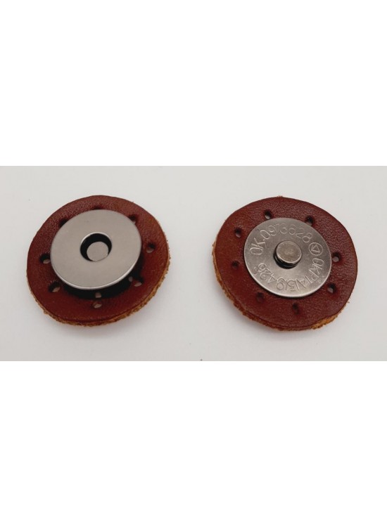 Çanta Aksesuar Gerçek Derili Mıknatıslı Çıtçıt Kızıl Kahve Füme Metalli Çanta Aksesuar Gerçek Derili Mıknatıslı Çıtçıt Kızıl Kahve Füme Metalli