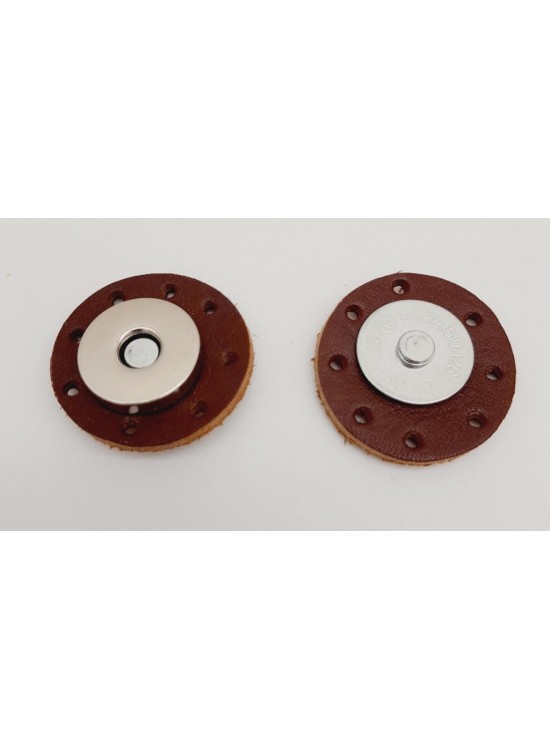 Çanta Aksesuar Gerçek Derili Mıknatıslı Çıtçıt Kızıl Kahve Gümüş Metalli Çanta Aksesuar Gerçek Derili Mıknatıslı Çıtçıt Kızıl Kahve Gümüş Metalli