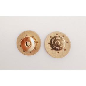 Çanta Aksesuar Gold Renk Suni Derili Mıknatıslı Çıtçıt Light Gold Metalli